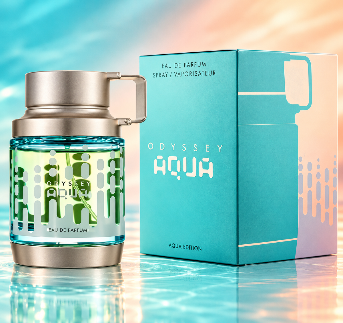 Armaf Odyssey Aqua Edition Eau de Parfum 3.4 oz / 100 ml for Men – Free Shipping