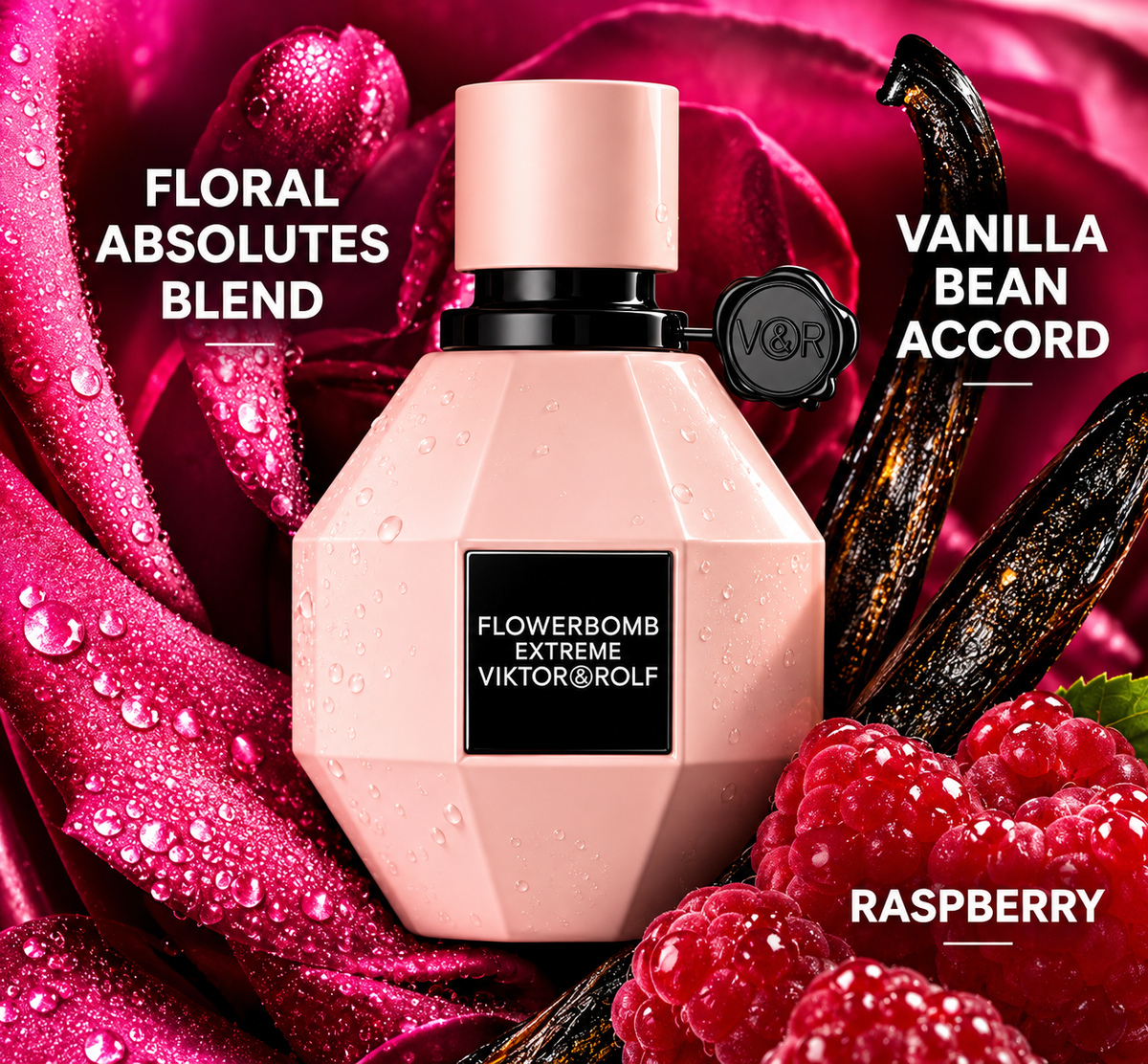 Viktor & Rolf Flowerbomb Extreme Eau de Parfum 3.4 oz / 100 ml for Women