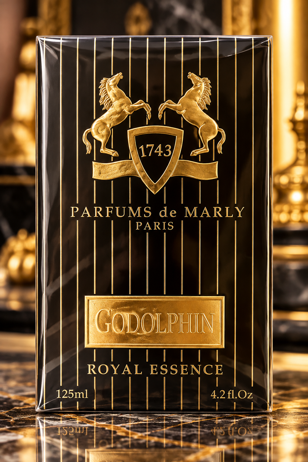 Parfums de Marly Godolphin Eau de Parfum for Men, 4.2 oz / 125 ml
