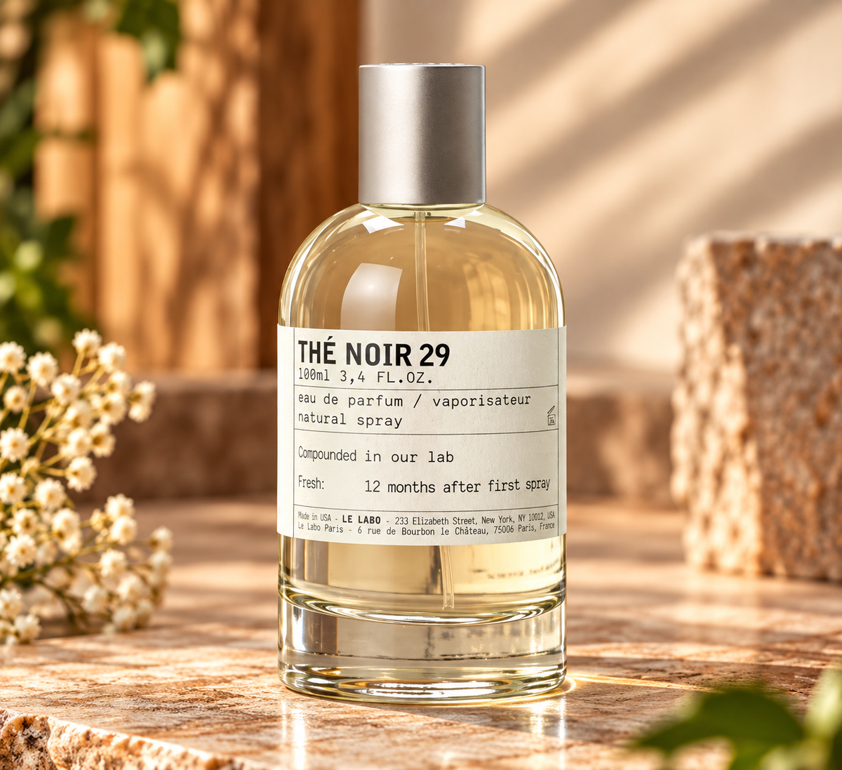 Le Labo Thé Noir 29 Eau de Parfum Unisex, 3.4 oz / 100 ml