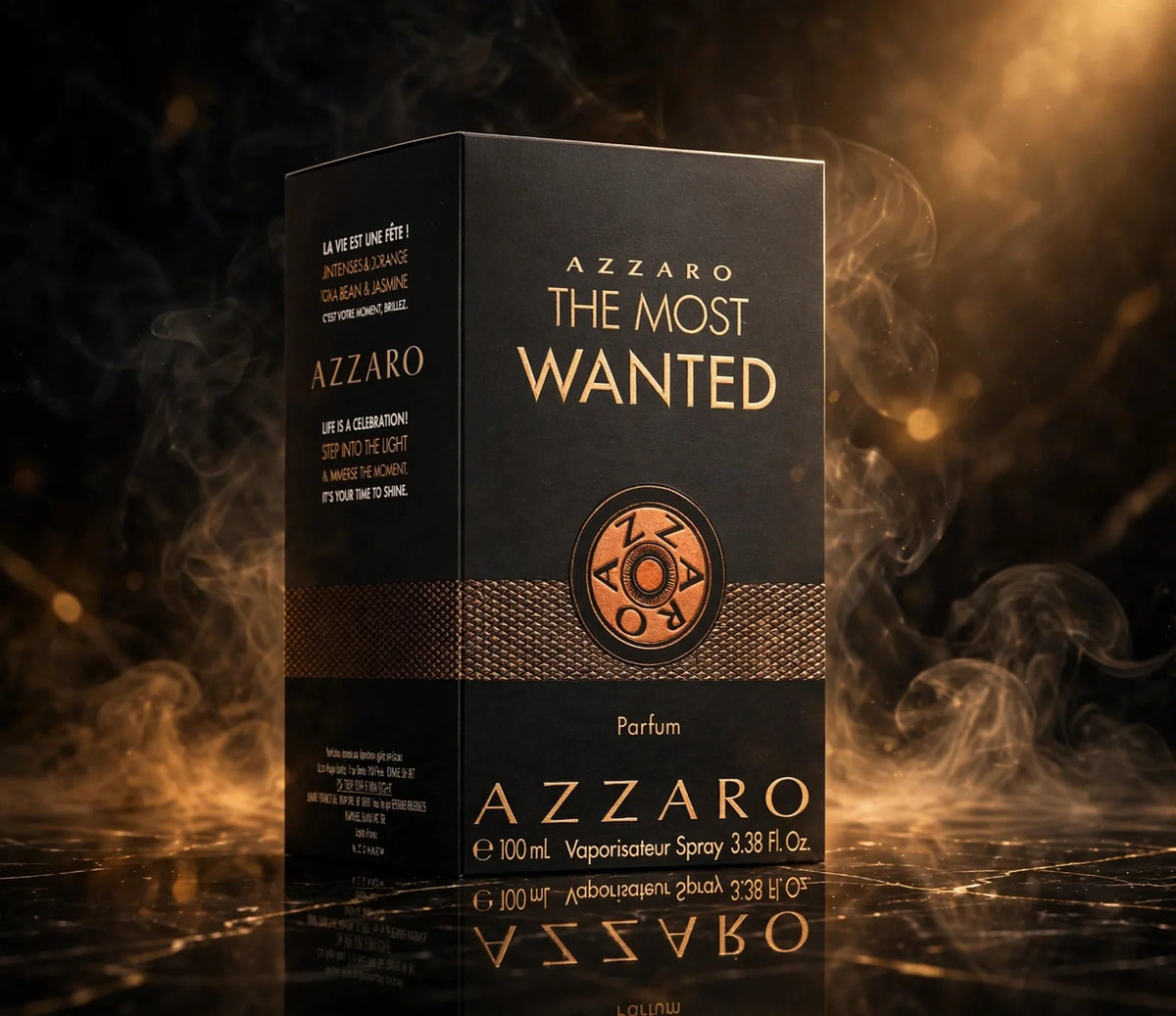 Azzaro The Most Wanted Eau de Parfum Intense for Men, 3.4 oz / 100 ml