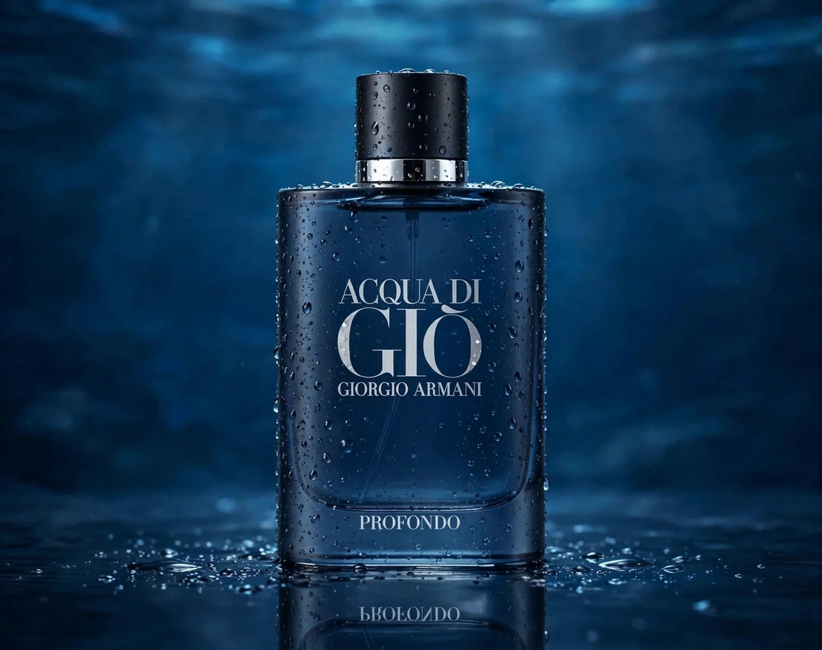 Giorgio Armani Acqua di Giò Profondo Eau de Parfum for Men, 3.4 oz / 100 ml