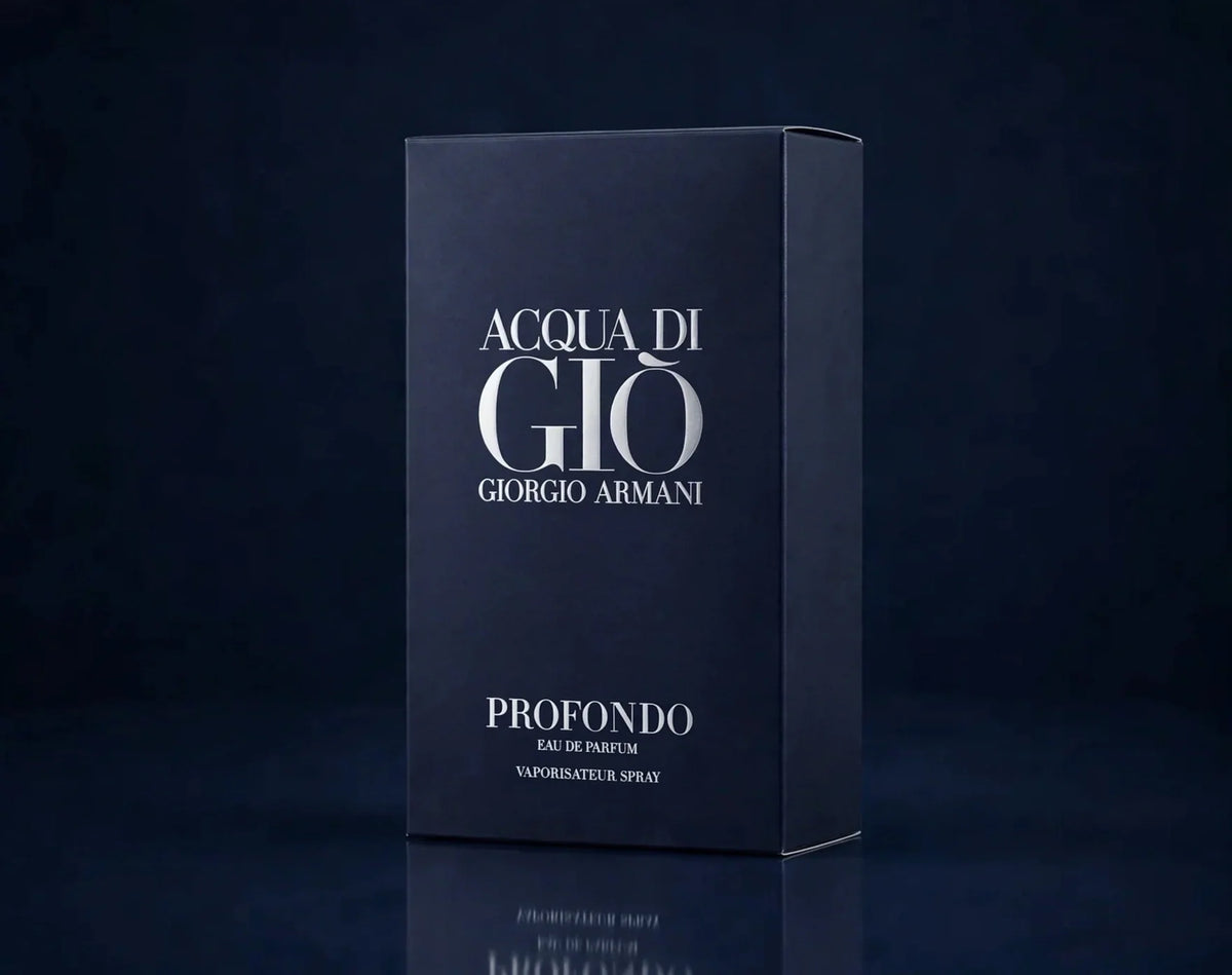 Giorgio Armani Acqua di Giò Profondo Eau de Parfum for Men, 3.4 oz / 100 ml