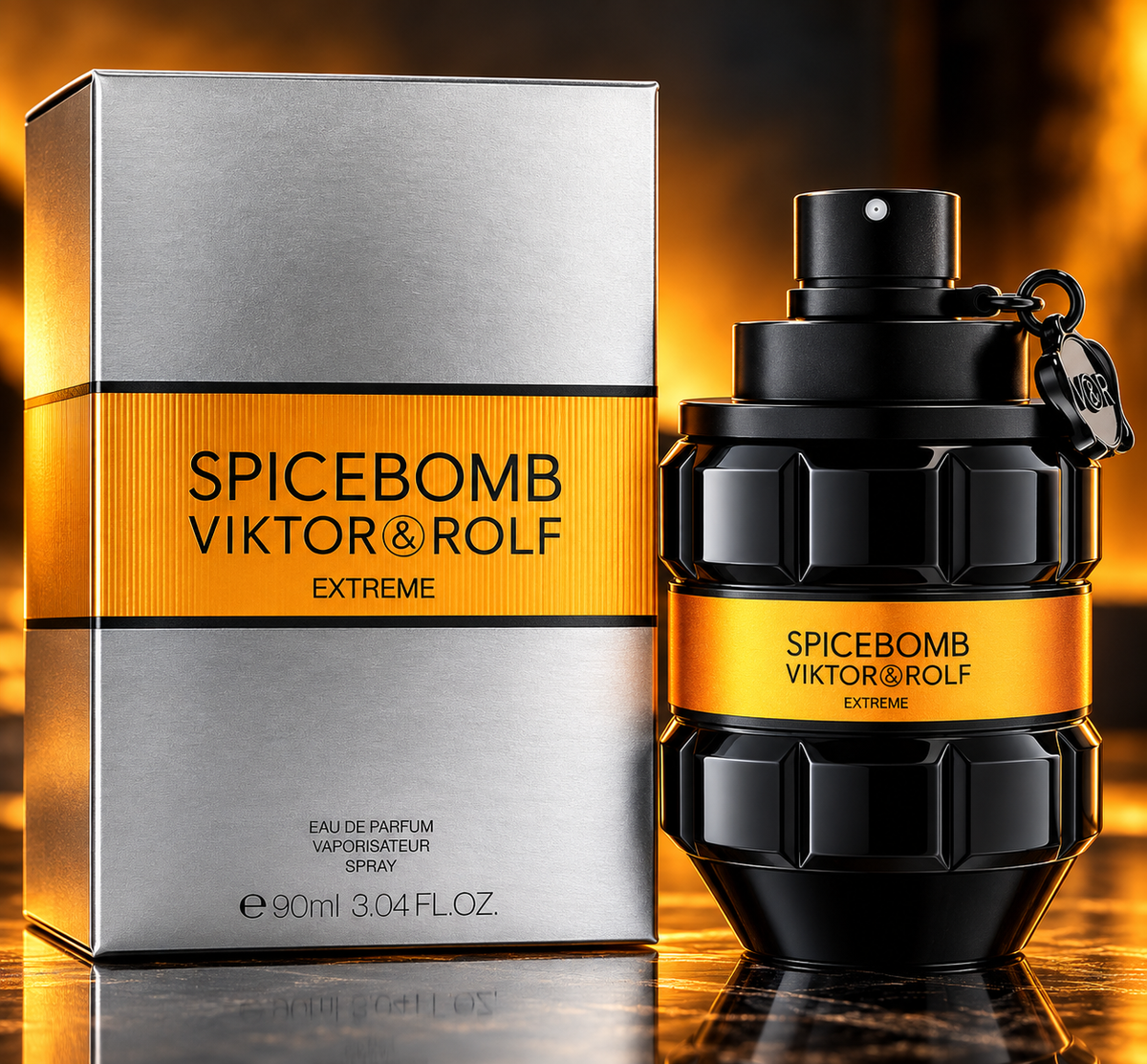 Viktor & Rolf Spicebomb Extreme Eau de Parfum 3.04 oz / 90 ml for Men