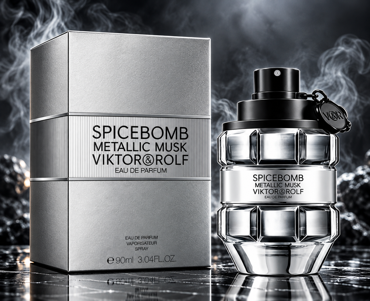 Viktor & Rolf Spicebomb Metallic Musk Eau de Parfum 3.4 oz / 100 ml
